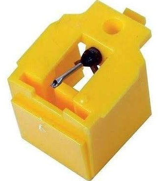 TacParts Stereo-Phonograph-Plattenspieler-Nadel für Aiwa AN11, Gelb, 33.33 rpm, Vintage, Phono, 5 Jahre EU-Spareteilverfügbarkeit, Plattenspielernadel, Stylus