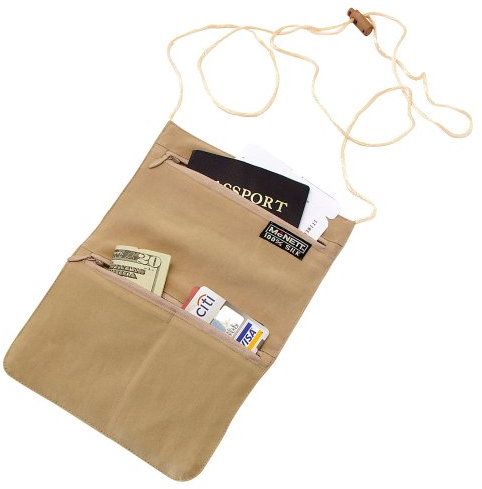 McNett Brustbeutel Undercover Seide, Beige, Standard