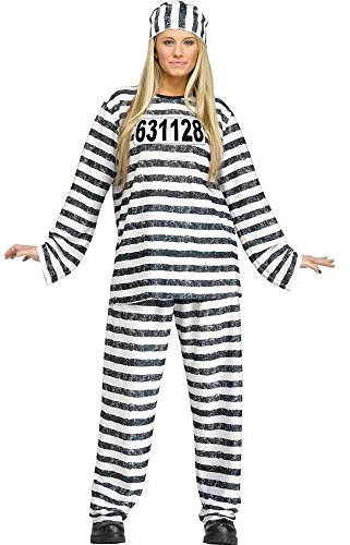 Fun World Jailhouse Honigkostüm für Erwachsene, Einheitsgröße