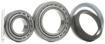 SKF Radlagersatz mit Wellendichtring VKBA 719 Position Vorderachse Höhe 97mm Länge 95mm Breite 64mm - OE Qualität