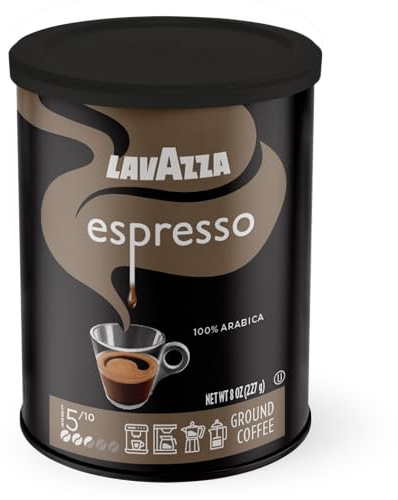 Lavazza Caffe Espresso - Ground Coffee, 8-Ounce
