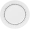Table Passion - Assiette plate Boréalis gris 27 cm (Lot de 6)