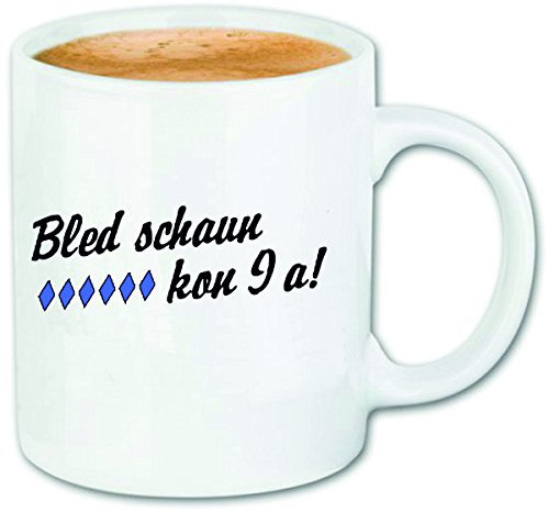 Kaffeetasse Oktoberfest München Wiesn Junggesellenabschied Volksfest Hofbräu Reeperbahn Keramik 330 ml in Weiß