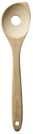 Premier Housewares OvenLove Solid Beachwood Slotted Spatula/Spoon