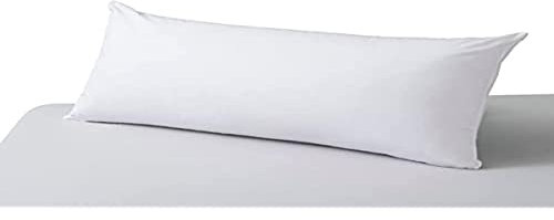 Savel Weiches, seidiges Kopfkissen mit Doppeltuchbezug, Mikrofaser 90 weiß