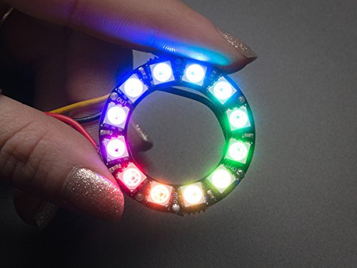 Adafruit NeoPixel Ring, 12 x 5050 RGB LED mit integriertem Treiber 1643