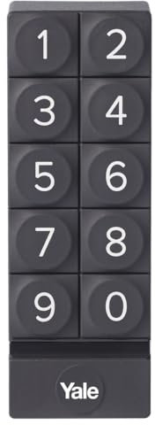 August Home Smart Keypad, Pair with Your August Smart Lock - Grant Guest Access with Unique Keycodes, Dark Gray