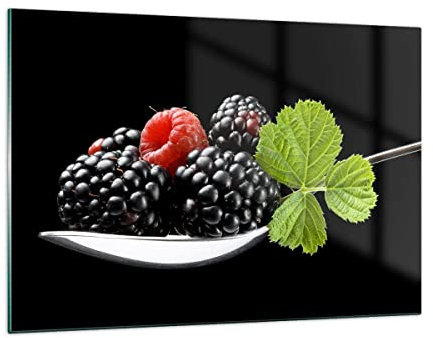 ARTTOR Bilder auf Glas 120x80cm Wandbild Glasdruck Küche - 2202