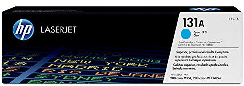 HP 131A | CF211A | Tonerkartusche | Cyan | funktioniert mit HP Laserjet Pro 200 M251nw, M276nw