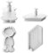 Ibili Cortapastas NIÑO COMUNION+Biblia, Blanco, Centimeters, 2