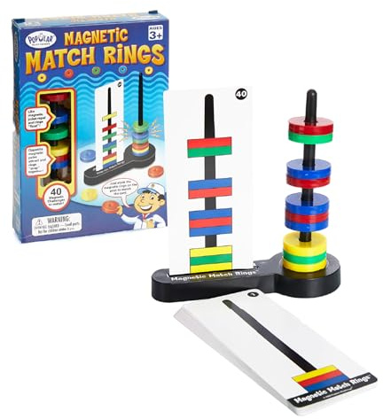 Beliebtes Spiel auseinanderzuhalten magnetisch Match Ringe