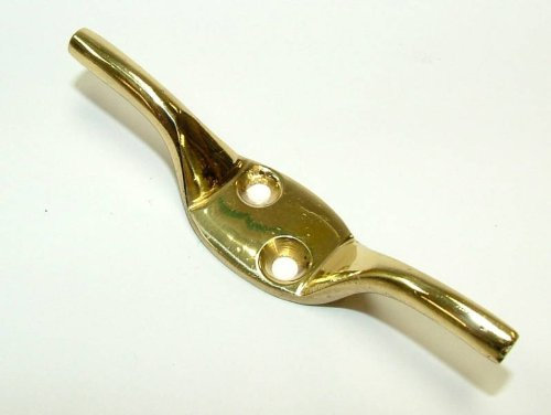 Pandoras Upholstery 10 x Brass Cleat Hook & Screws Roman Blind Wall Hook