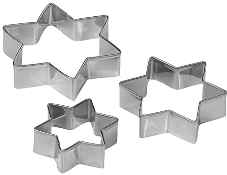 Tala Set of 3 Star Biscuit Cutters