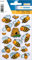 HERMA 3227 Aufkleber Bienen klein groß, 18 Stück, 3D Tiere Sticker mit Bienenwaben Bienenstock Motiv, Kinder Etiketten für Fotoalbum Tagebuch Poesiealbum Scrapbooking Geburtstag Deko DIY Basteln