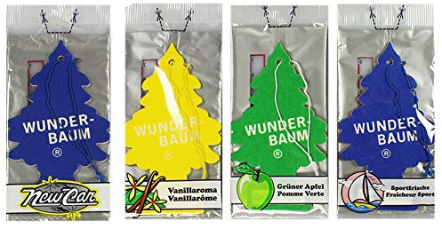 Wunderbaum by Com-Four® Auto-Duft und -Lufterfrischer in einem