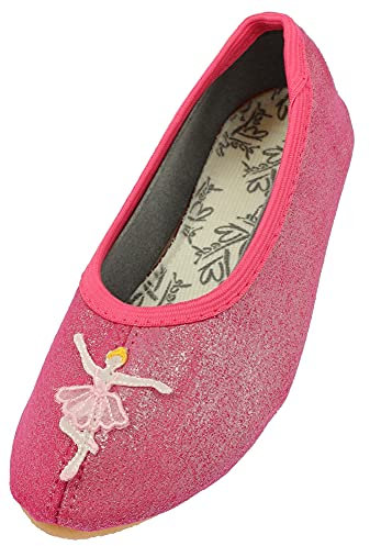 Beck Mädchen ballerina's Gymnastikschuhe, Pink, 31 EU