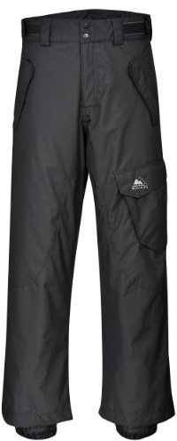 Cox Swain Herren 2-Lagen Ski & Snowboardhose Como, Colour: Dark Grey, Size: XL