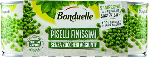 Bonduelle Piselli Finissimi, 3 x 160g