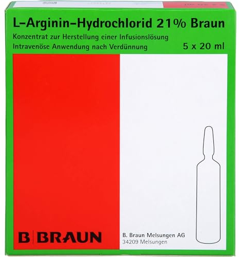 B. BRAUN L-Arginin-Hydrochlorid 21% Lösung, 100 ml Lösung