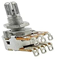 Allparts EP-0386-000 Dual Potentiometer (Poti Balance Blend 500K, logarythmisch)