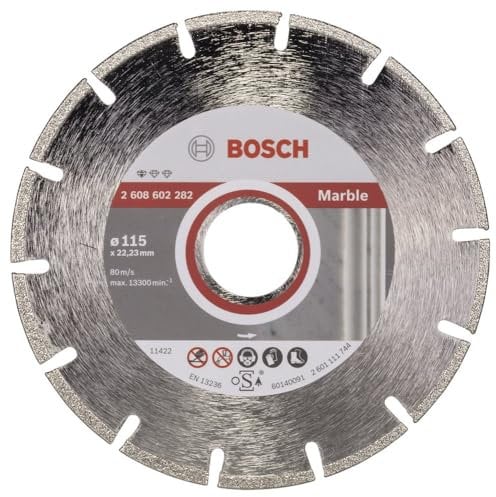 Bosch Accessories 2608602282 Disque à tronçonner diamant 2,2 Marmor MPE 115 x 22,23 mm
