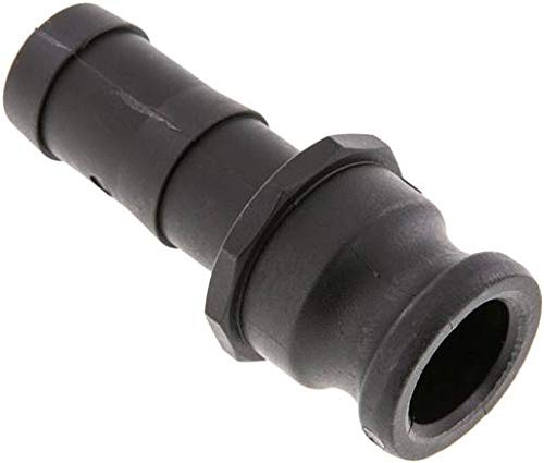 Kamlock-Stecker (E) 25 (1) mm Schlauch, Polypropylen Werkstoff:Polypropylen* DN:25 (1) mm PN:6bar