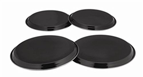 Zodiac ZOD4BCS-K 4-Piece Hob Covers, Black