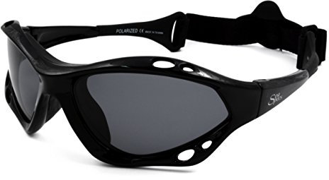 SeaSpecs Black Sea Jet Specs Blatt Sonnenbrille Extreme