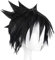 Cosplay Perücke von Sasuke Uchiha für Shinobi | Schwarz