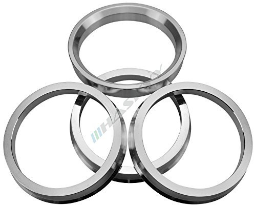 HASKYY 4 Zentrierringe 64.0-56.6 aus Alu // Aluminium in diversen Größen zur Auswahl
