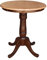 International Concepts Oakdale 30 in. Round Top Podest Esstisch Traditionell Cinnemon/Espresso