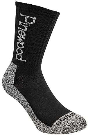 Pinewood 9212 Coolmax Socke 2-er Pack. 46-48 schwarz/grau