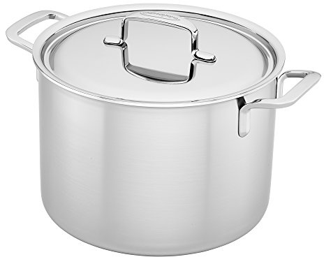 Demeyere 5-Plus Stainless Steel 8-qt Stock Pot