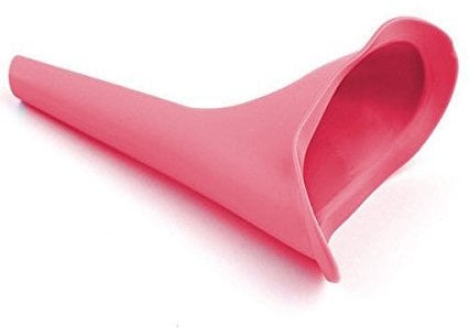 Oramics Peepezy Frauen Urinal tragbar aus weichem Silikon Rosa Pinkelhilfe Urintrichter