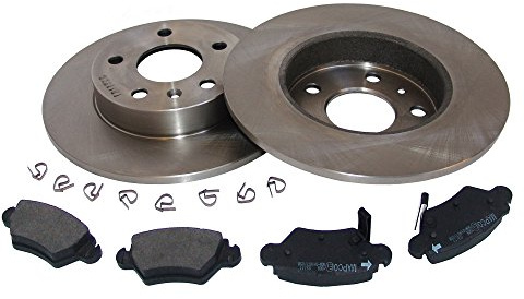 Mapco 47678 Bremsensatz Bremsscheiben mit Bremsbeläge Hinterachse