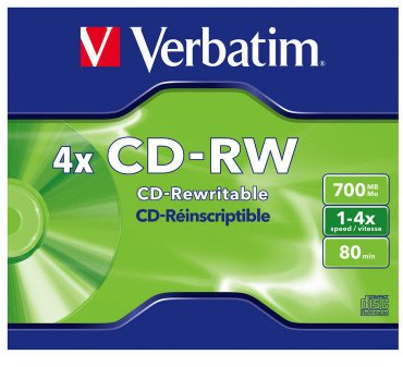 VERBATIM Metal AZO Datalife+ Medien CD-R/CD-RW, 700 MB