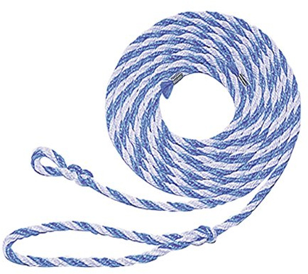 KERBL Viehtransportstrick (Stricke in Blau & Weiß mit einer großen Schlaufe, 8 x 21 x 41,2 cm, Polypropylen) 2954