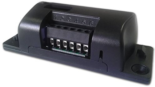 Ricevitore radio originale Sommer 4795V000 RX04-RM02-434-2 bicanale FM 434.42 Mhz per telecomandi con led arancio, compatibile con Ballan - Breda - Albodoor - BBG