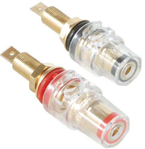 Dayton Audio BPFI-G Fully Insulated Binding Post Pair Gold