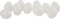 10er-Set VBS Ostereier 6cm Deko-Eier weiß Kunststoff Ostern Ei zum Bemalen