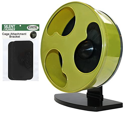 Exotic Nutrition Silent Runner 30,5 cm breit + Sandschiene, Käfigbefestigung