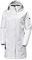 Helly Hansen Women's Aden Long Waterproof Jacket, White, 3XL