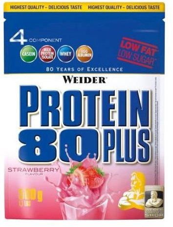 Weider Protein 80 plus 3 x 500g Beutel 3er Pack Toffee-Caramel