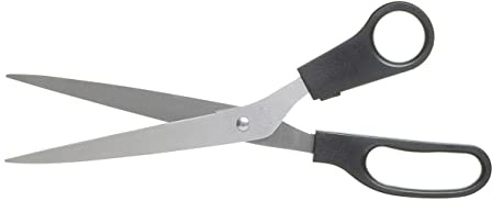 Fit For The Job 10 Long Multi Purpose Stainless Scissors | with 5 Long Blades for Home, Office, Stationery, DIY, Arts & Crafts, Sewing, School, College