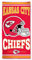 Kansas City Chiefs Fiber Reactive Strandtuch 76,2 x 152,4 cm