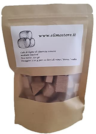 cubetti Chips Trucioli di rovere francese 150 gr