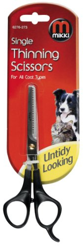 Mikki Grooming Single Thinning Scissors for All Coats