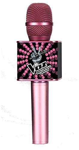 Toy Lab TL - Micrófono Karaoke La Voz Rosa y Negro