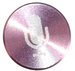 iPhone-Zubehör, Home-Tasten-Aufkleber aus farbigem Metall, für iPhone 6, 5s, 5c, 5, 4, 3, iPhone, iPad, iPod