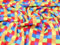 Stoff mit Karomuster, Polar-Fleece, bunt, Meterware